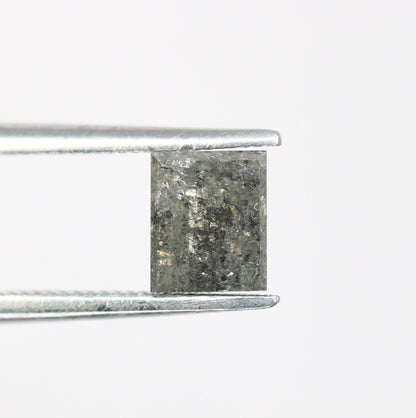 0.77 CT Salt and Pepper Natural Loose Diamond, For handmade necklace pendant, Fancy Diamond for Engagement Ring Anniversary Diamonds