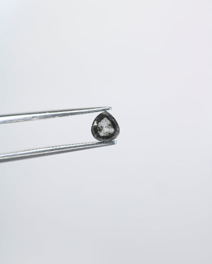 0.57 CT Pear Shape Galaxy Diamond | Unique Engagement Ring | Natural Diamond Jewelry | Gold Ring