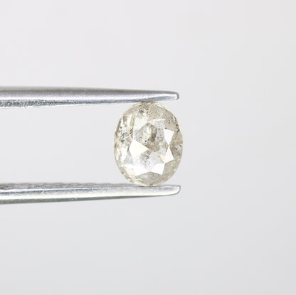 Salt and Pepper Oval Cut Diamond - Ideal for Engagement Rings & Elegant Gold Ring Jewelry for Unique Style