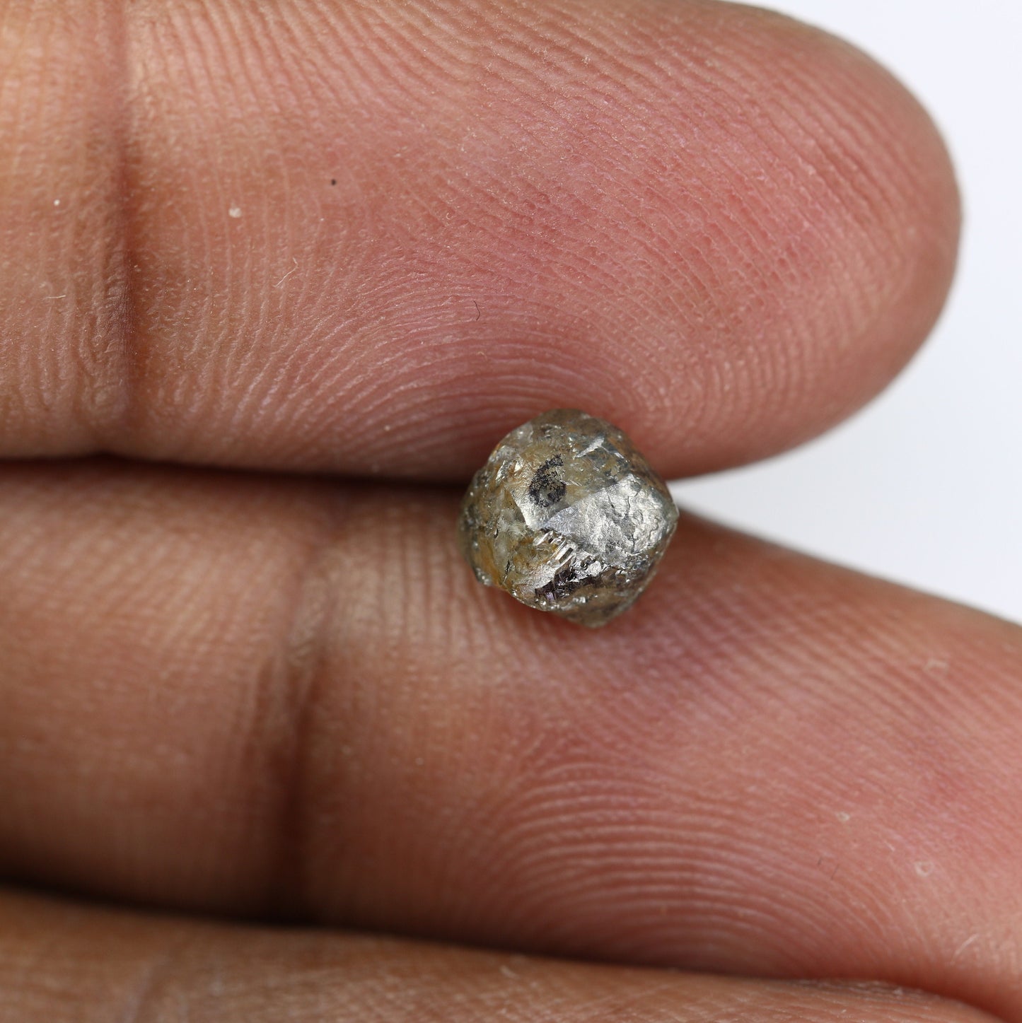 1.95 CT Natural Rough Gray Uncut Diamond|For Uncut Rough Diamond Gold Ring|Raw Diamond For Jewelry|Unique Gift|Antique Raw Diamond Gift