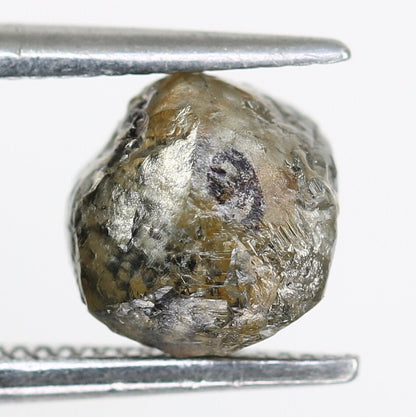 1.95 CT Natural Rough Gray Uncut Diamond|For Uncut Rough Diamond Gold Ring|Raw Diamond For Jewelry|Unique Gift|Antique Raw Diamond Gift