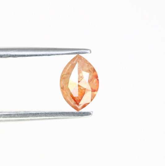0.62 CT Marquise Shape Salt And Pepper Diamond | Natural Loose Black/Grey Diamonds For Weeding & Earring | For pendant | For Bracelet
