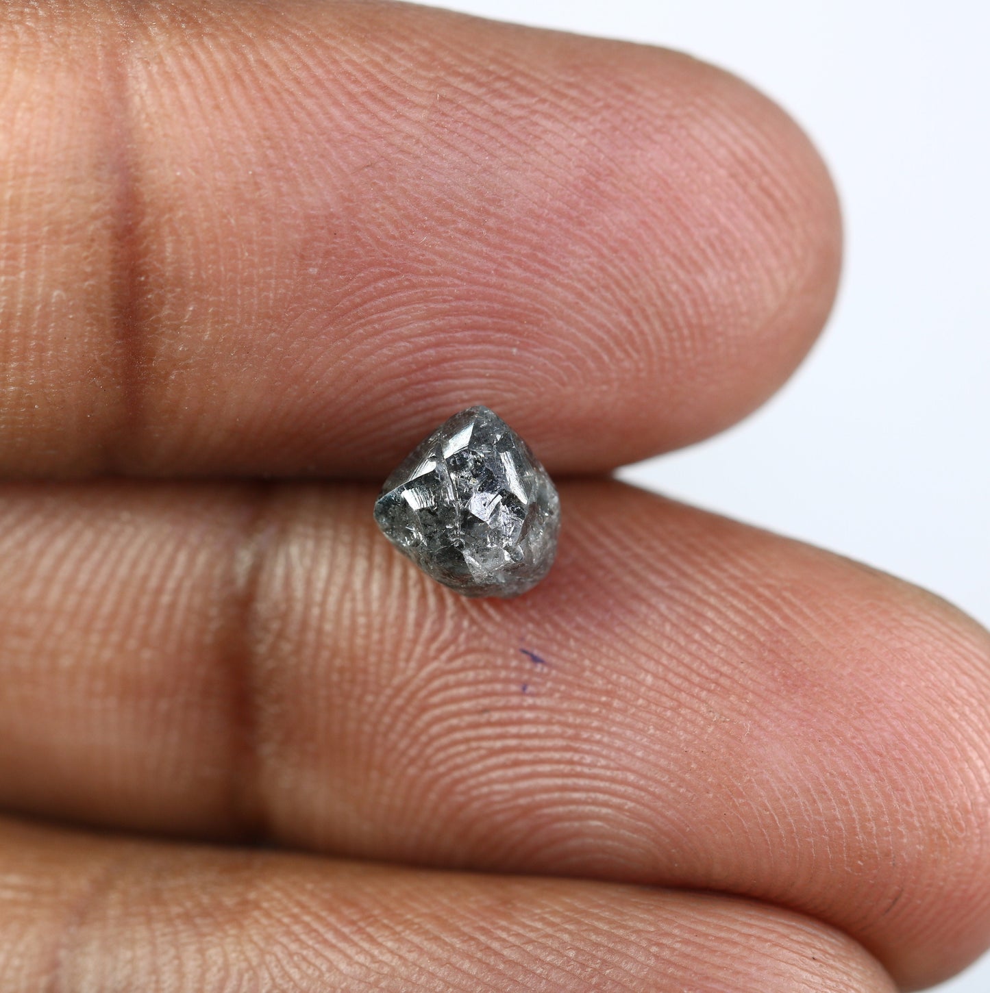 1.99ct Natural Rough Black Uncut Diamond|For Uncut Rough Diamond Gold Ring|Raw Diamond For Jewelry|Unique Gift|Antique Raw Diamond Gift