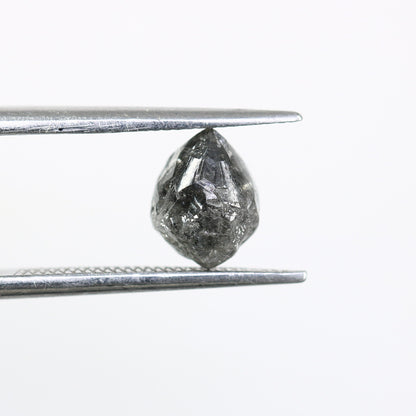 1.99ct Natural Rough Black Uncut Diamond|For Uncut Rough Diamond Gold Ring|Raw Diamond For Jewelry|Unique Gift|Antique Raw Diamond Gift