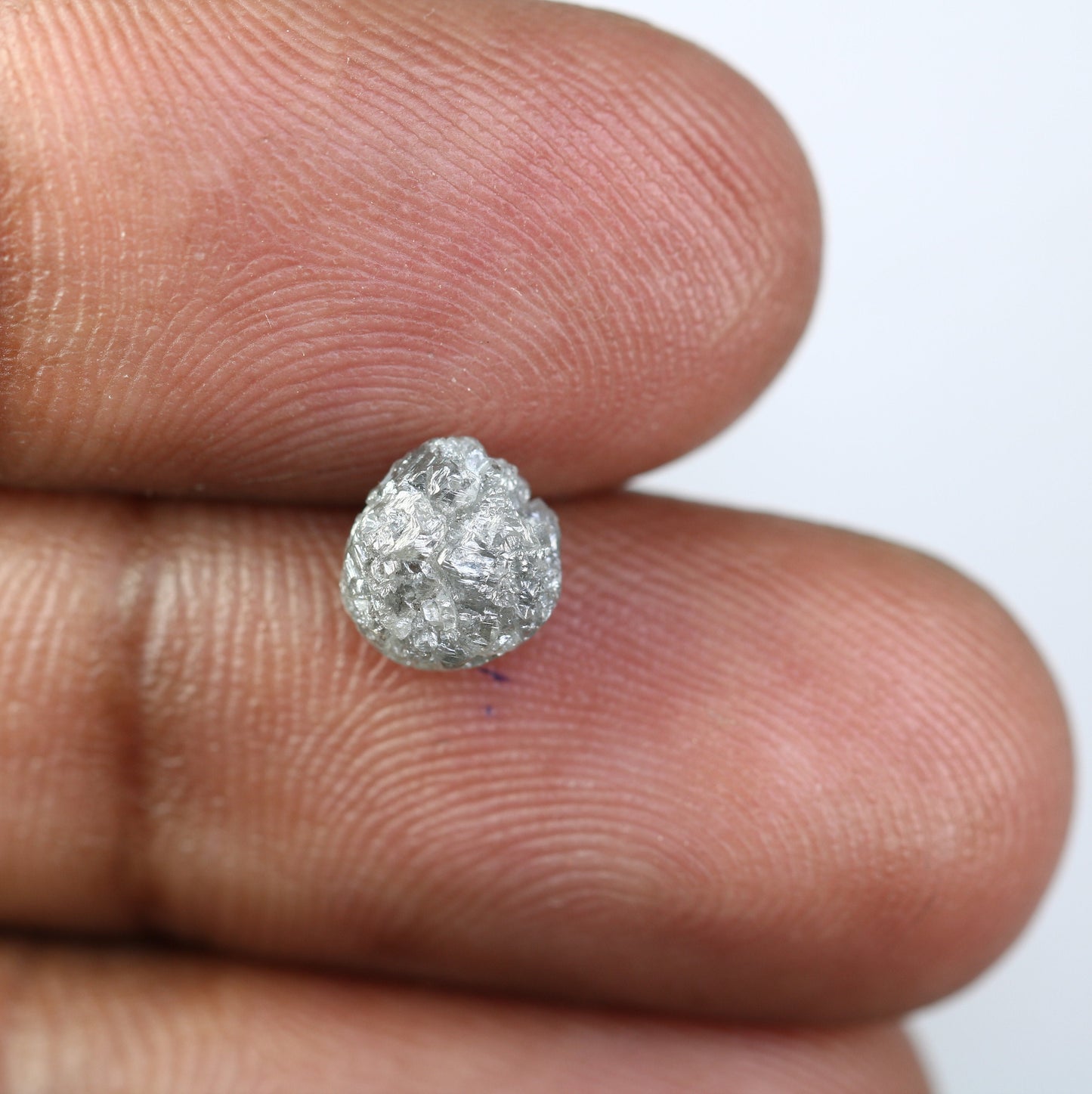 2.19CT Natural Rough Gray Uncut Diamond|For Uncut Rough Diamond Gold Ring|Raw Diamond For Jewelry|Unique Gift|Antique Raw Diamond Gift