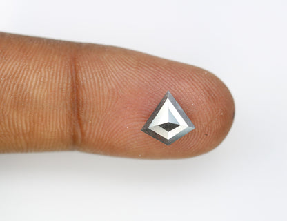 1.34 CT Kite shape Natural Loose Diamond  -Kite Shape Salt and Pepper Diamond - For Salt Pepper Diamond Ring - Sale Offer- Unique Gift
