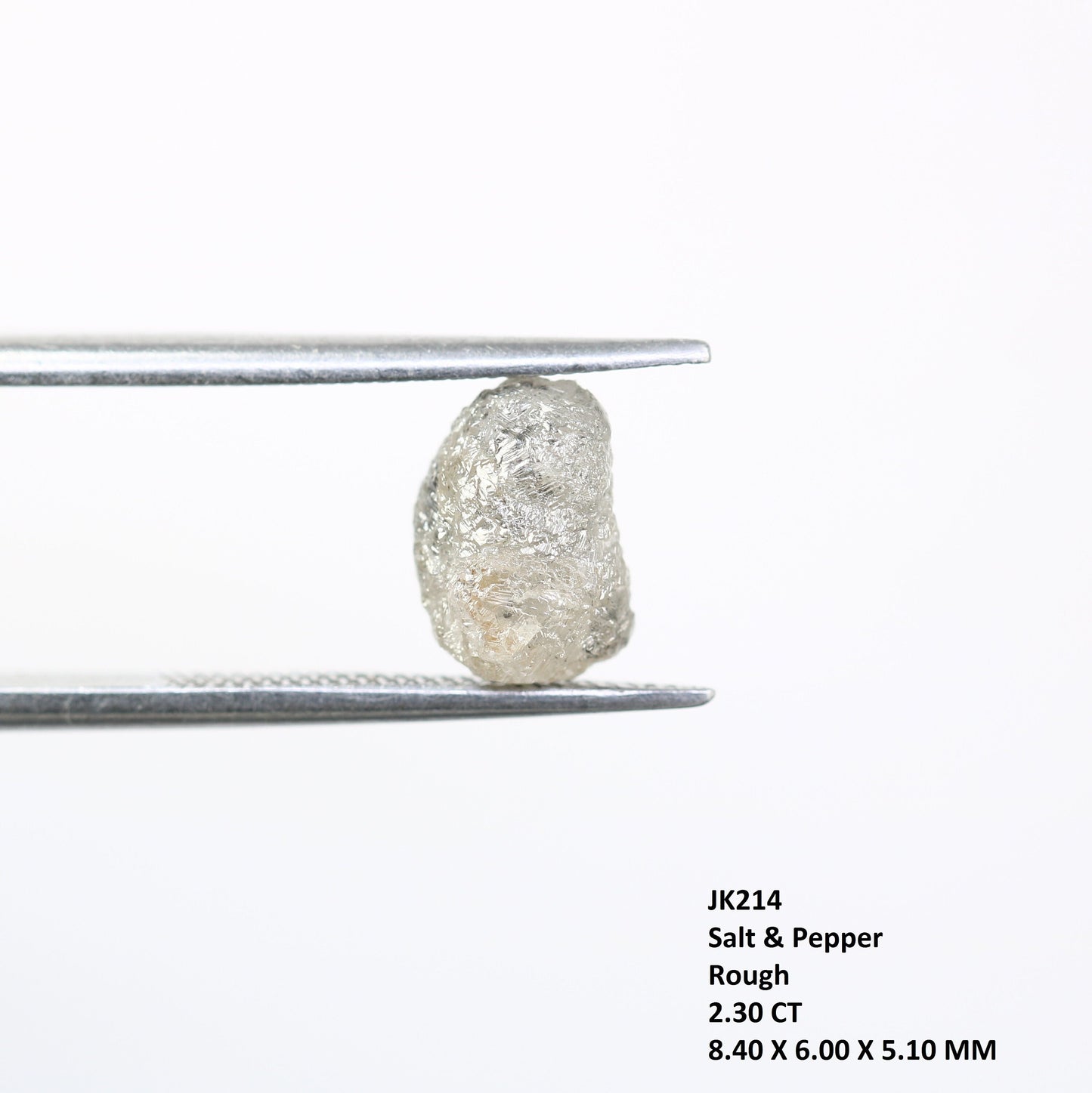 2.30CT Natural Rough Gray Uncut Diamond|For Uncut Rough Diamond Gold Ring|Raw Diamond For Jewelry|Unique Gift|Antique Raw Diamond Gift