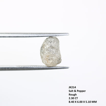 2.30CT Natural Rough Gray Uncut Diamond|For Uncut Rough Diamond Gold Ring|Raw Diamond For Jewelry|Unique Gift|Antique Raw Diamond Gift