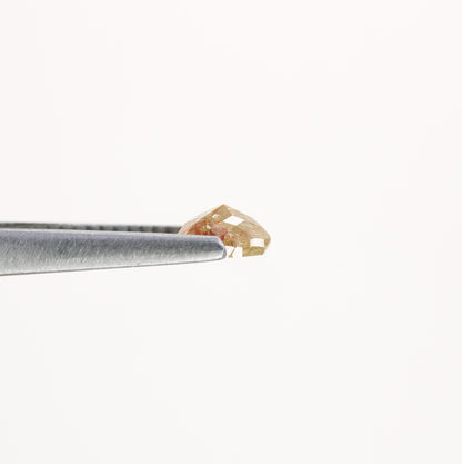 0.86 CT Beautiful Trillion Shape Fancy Natural Peach Diamond For Proposal Ring | Trillion Diamond Ring | Peach Trillion Diamond | Stone Ring