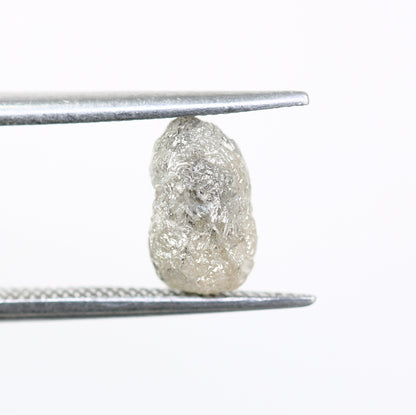 2.30CT Natural Rough Gray Uncut Diamond|For Uncut Rough Diamond Gold Ring|Raw Diamond For Jewelry|Unique Gift|Antique Raw Diamond Gift