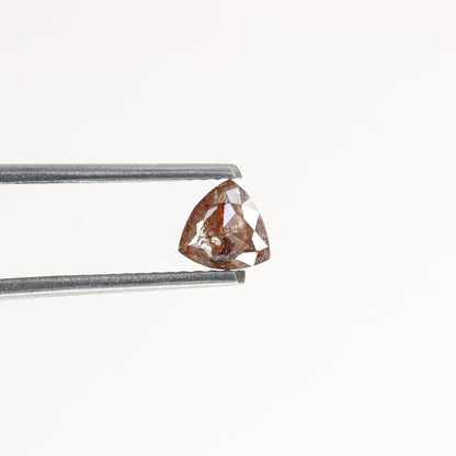 0.42 CT Loose Trillion Shape 5 MM Natural Red Diamond For Jewelry | Red Diamond Ring | Red Trillion Diamond | Trillion Stone Ring Diamonds