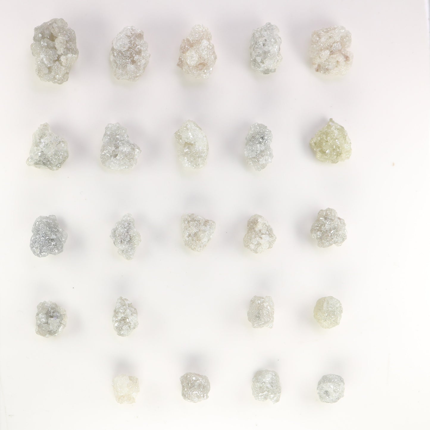 Natural Snow White Loose Rough Diamond | Grey Diamond Ring | Rough Stone Jewelry | Customize Jewelry | Valentine's Day Sale | Gift For Her