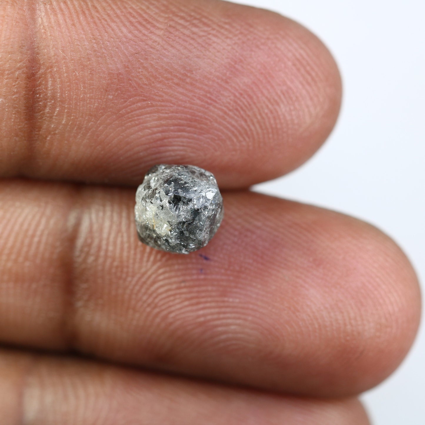 3.13CT Natural Rough Gray Uncut Diamond|For Uncut Rough Diamond Gold Ring|Raw Diamond For Jewelry|Unique Gift|Antique Raw Diamond Gift