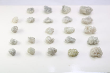 Natural Snow White Loose Rough Diamond | Grey Diamond Ring | Rough Stone Jewelry | Customize Jewelry | Valentine's Day Sale | Gift For Her