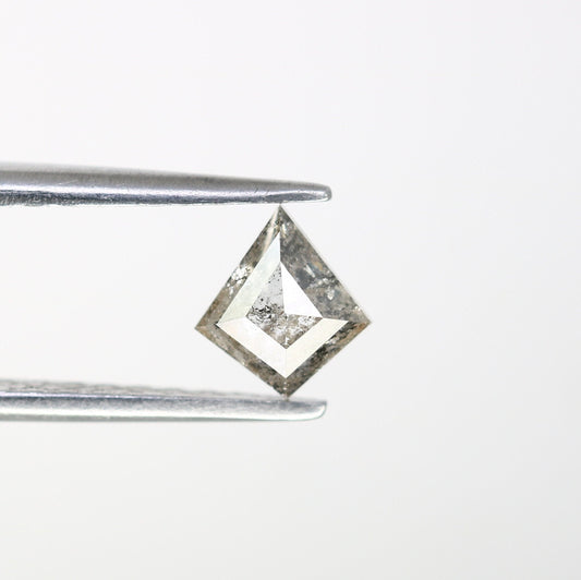 0.55 CT Kite shape Natural Loose Diamond  -Kite Shape Salt and Pepper Diamond - For Salt Pepper Diamond Ring - Sale Offer- Unique Gift