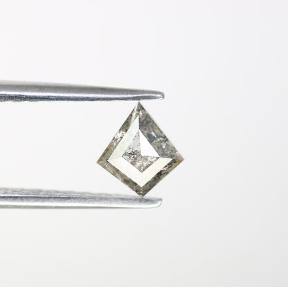 0.55 CT Kite shape Natural Loose Diamond  -Kite Shape Salt and Pepper Diamond - For Salt Pepper Diamond Ring - Sale Offer- Unique Gift