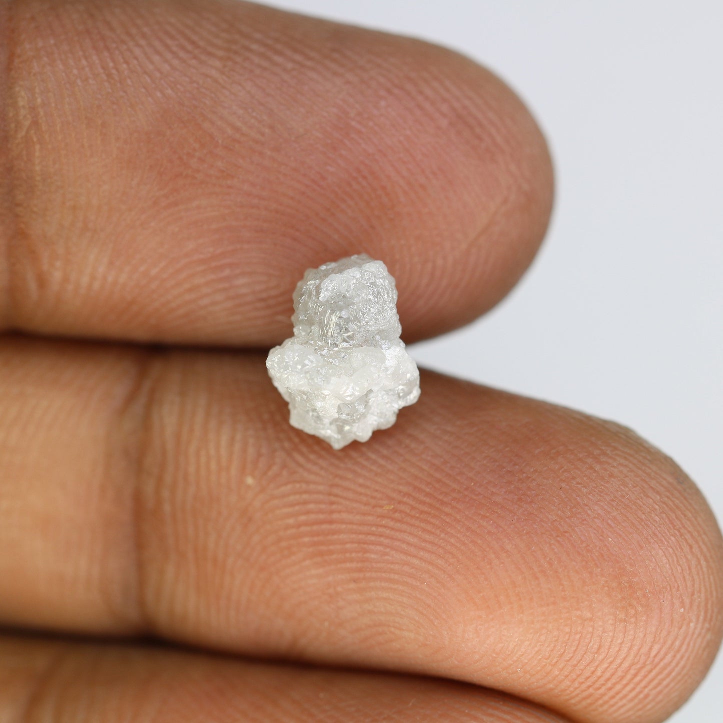 2.98CT Natural Rough White Uncut Diamond|For Uncut Rough Diamond Gold Ring|Raw Diamond For Jewelry|Unique Gift|Antique Raw Diamond Gift