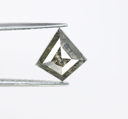 2.39 CT Kite shape Natural Loose Diamond  -Kite Shape Salt and Pepper Diamond - For Salt Pepper Diamond Ring - Sale Offer- Unique Gift