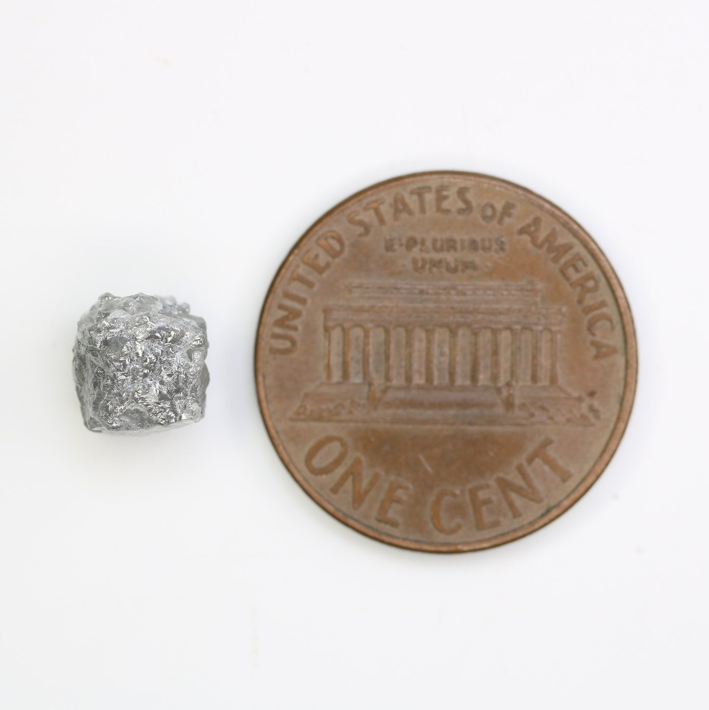 3.35CT Natural Rough Gray Uncut Diamond|For Uncut Rough Diamond Gold Ring|Raw Diamond For Jewelry|Unique Gift|Antique Raw Diamond Gift