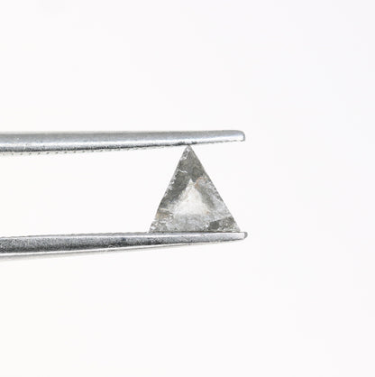 Salt and Pepper Triangle Cut Diamond, Natural Loose Unique Diamonds, For bracelet & pendant necklace, handmade Victorian jewelry women gift