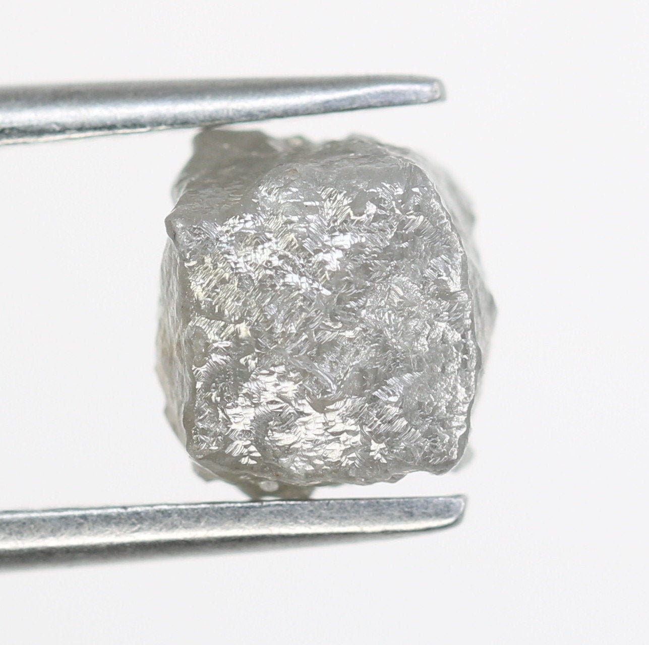 2.64 CT Natural Rough Gray Uncut Diamond | For Uncut Rough Diamond Ring | Raw Diamond For Jewelry | Unique Gift | Antique Raw Diamond Gift