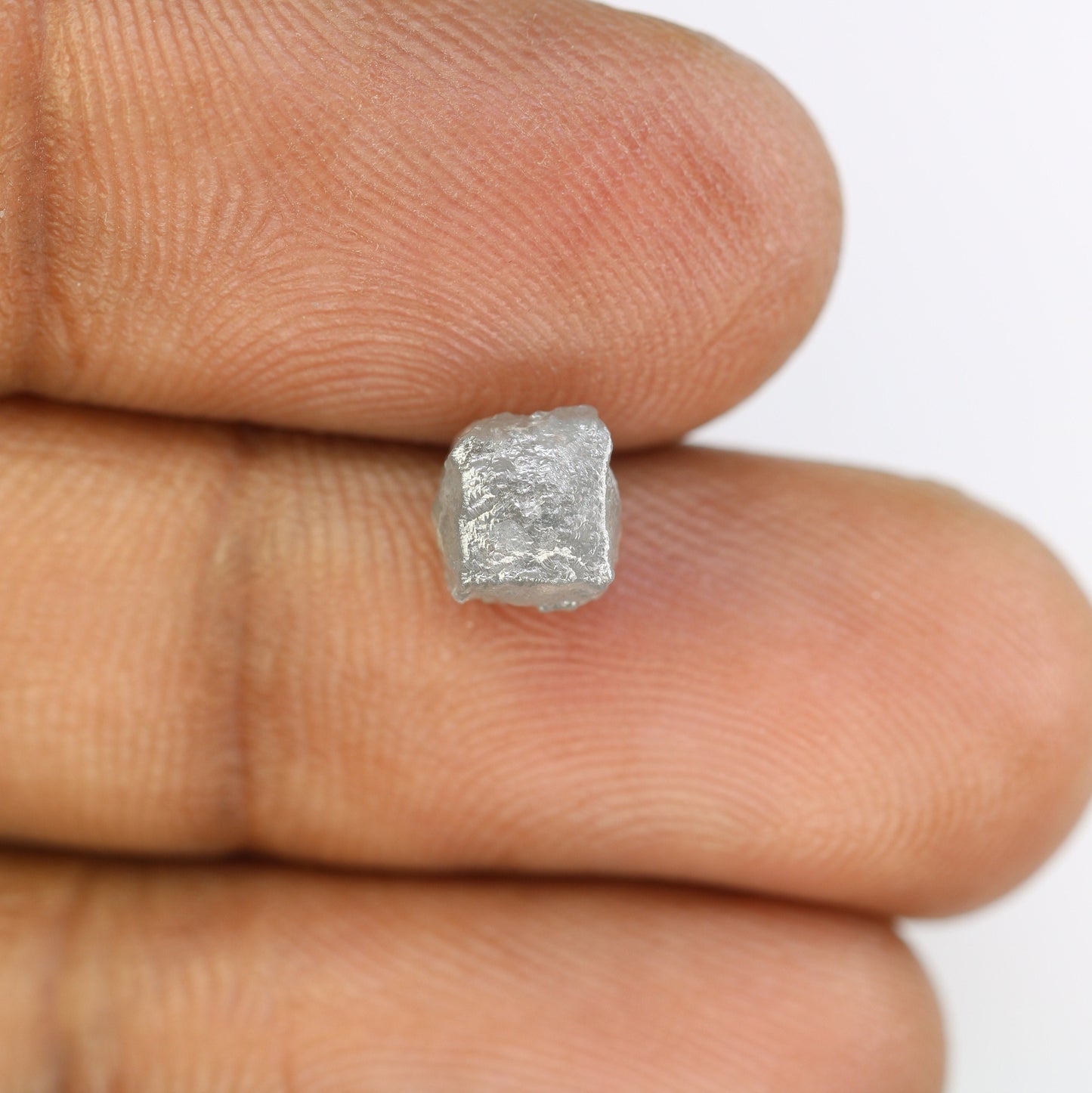 2.64 CT Natural Rough Gray Uncut Diamond | For Uncut Rough Diamond Ring | Raw Diamond For Jewelry | Unique Gift | Antique Raw Diamond Gift