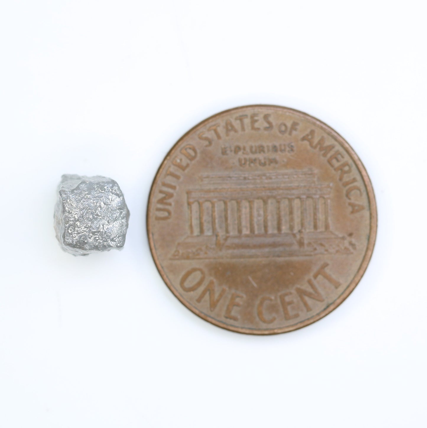 2.64 CT Natural Rough Gray Uncut Diamond | For Uncut Rough Diamond Ring | Raw Diamond For Jewelry | Unique Gift | Antique Raw Diamond Gift