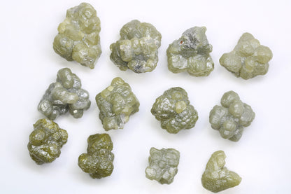 Unique Rough Salt and Pepper Diamonds | Large Raw Antique Shape Gemstones | Irregular Raw Diamond Jewelry | Perfect Gifts for Men and Women