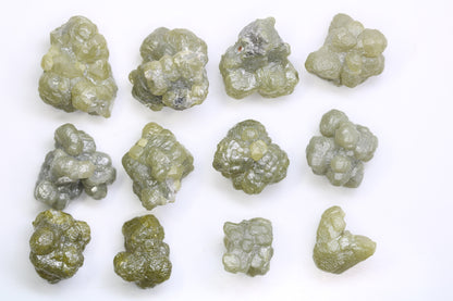 Unique Rough Salt and Pepper Diamonds | Large Raw Antique Shape Gemstones | Irregular Raw Diamond Jewelry | Perfect Gifts for Men and Women