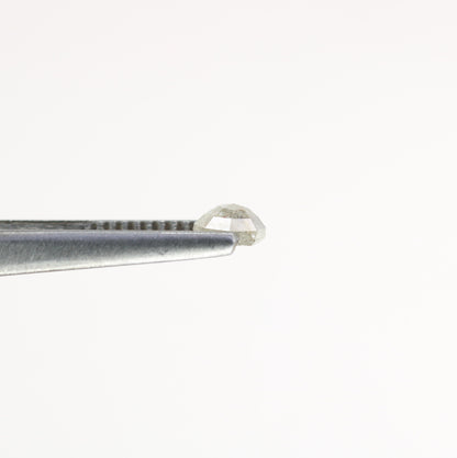 0.45 CT Hexagon Cut Salt and Pepper Diamond - Natural Hexagon Diamond - Salt and Pepper Ring - Gift for Wifey - Gift for mother - jewelry