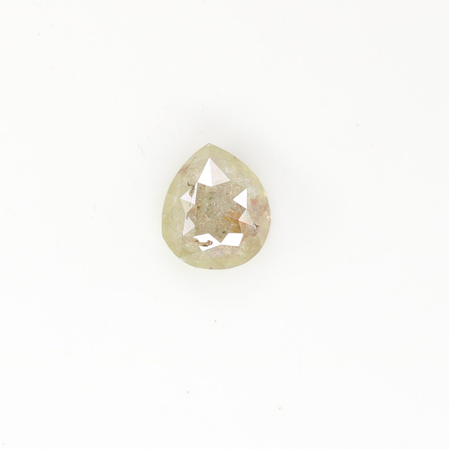 0.60 CT Natural Grey Loose Pear Shape Fancy Diamond For Promise Ring | Pear Diamond Ring | Pear Halo Ring | Pear Prongs Set Ring Diamonds