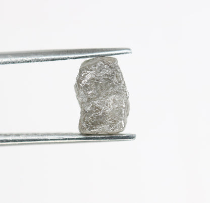 2ct Natural Rough Gray Uncut Diamond | For Uncut Rough Diamond Ring | Raw Diamond For Jewelry | Unique Gift | Antique Raw Diamond Gift
