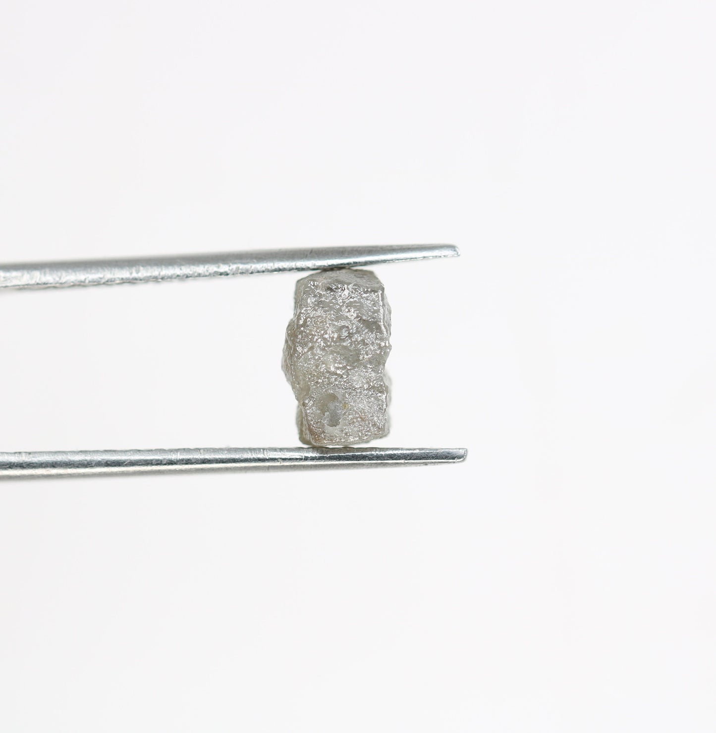 2ct Natural Rough Gray Uncut Diamond | For Uncut Rough Diamond Ring | Raw Diamond For Jewelry | Unique Gift | Antique Raw Diamond Gift