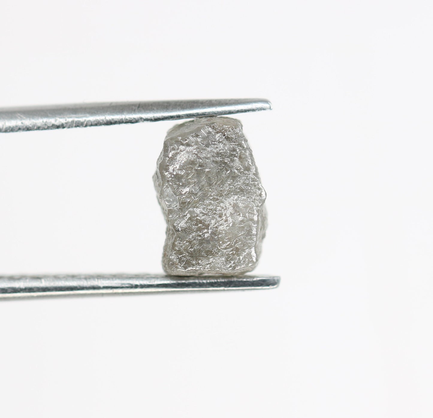 2ct Natural Rough Gray Uncut Diamond | For Uncut Rough Diamond Ring | Raw Diamond For Jewelry | Unique Gift | Antique Raw Diamond Gift