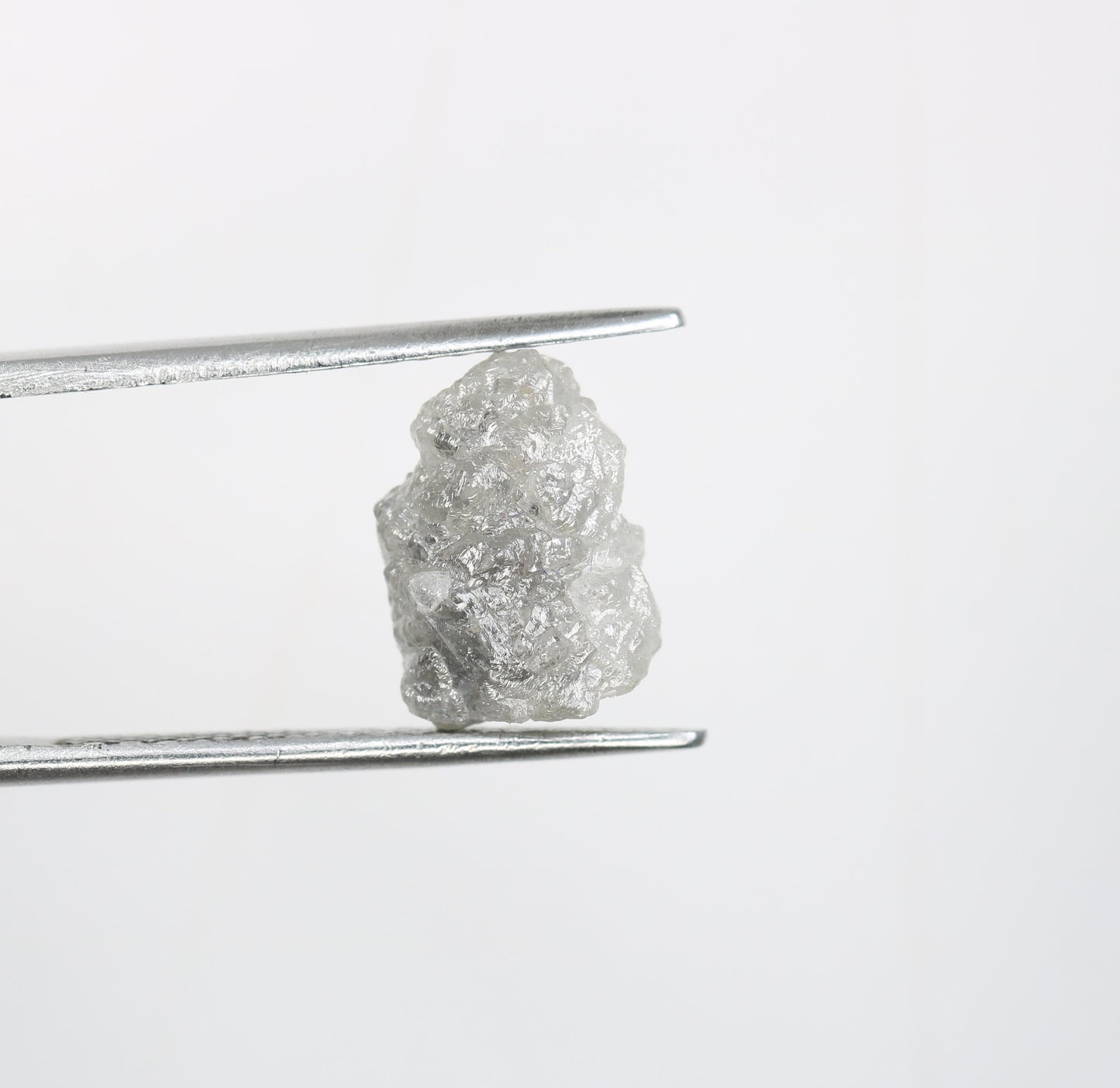3.8Ct Natural Rough Gray Uncut Diamond | For Uncut Rough Diamond Ring | Raw Diamond For Jewelry | Unique Gift | Antique Raw Diamond Gift