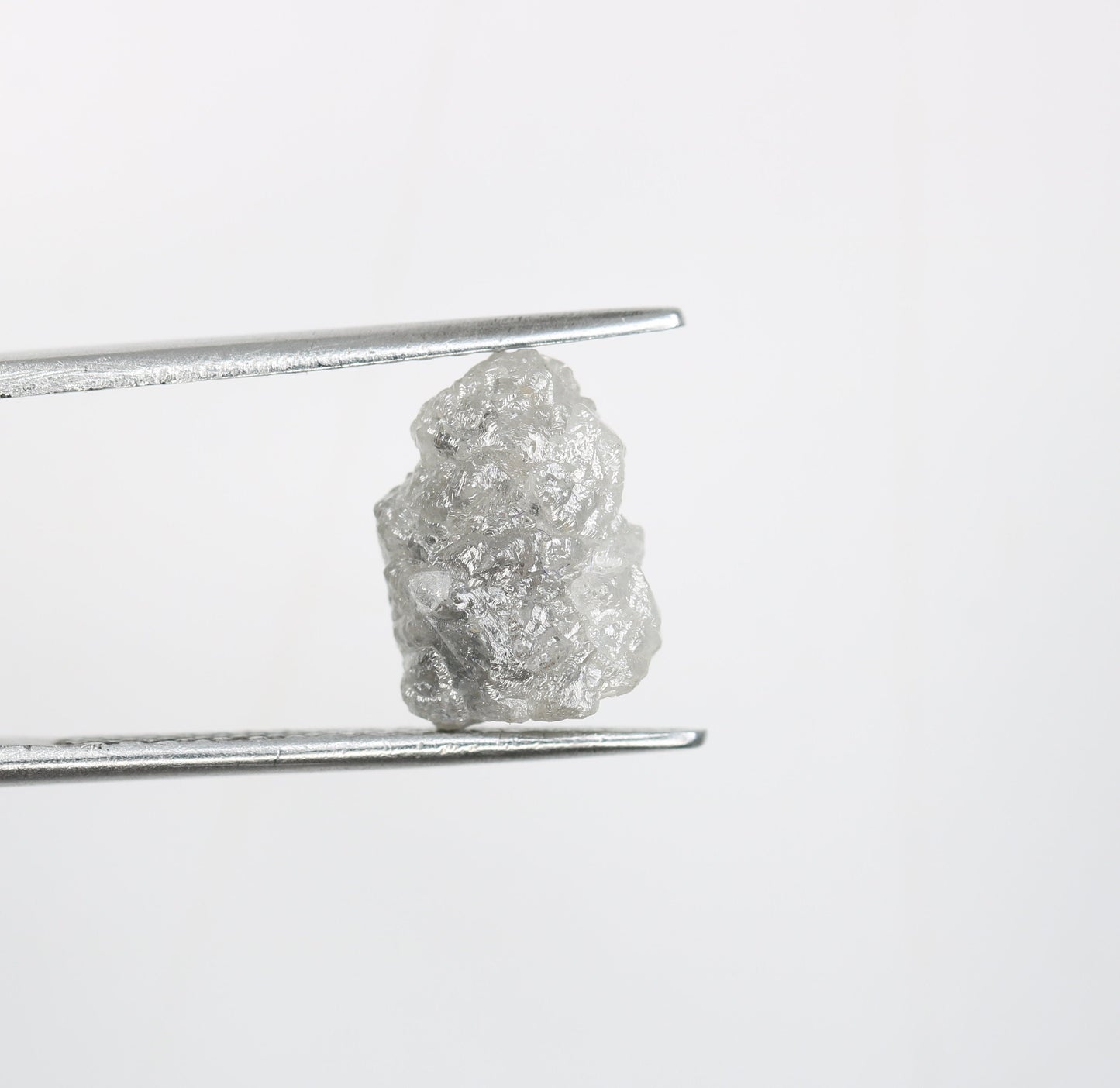 3.8Ct Natural Rough Gray Uncut Diamond | For Uncut Rough Diamond Ring | Raw Diamond For Jewelry | Unique Gift | Antique Raw Diamond Gift