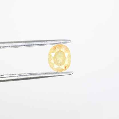 0.45 CT Loose Rustic Rose Cut Oval Diamond - Perfect for Engagement Ring & Unique Gold Ring Jewelry Designs