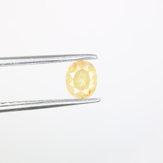 0.45 CT Loose Rustic Rose Cut Oval Diamond - Perfect for Engagement Ring & Unique Gold Ring Jewelry Designs