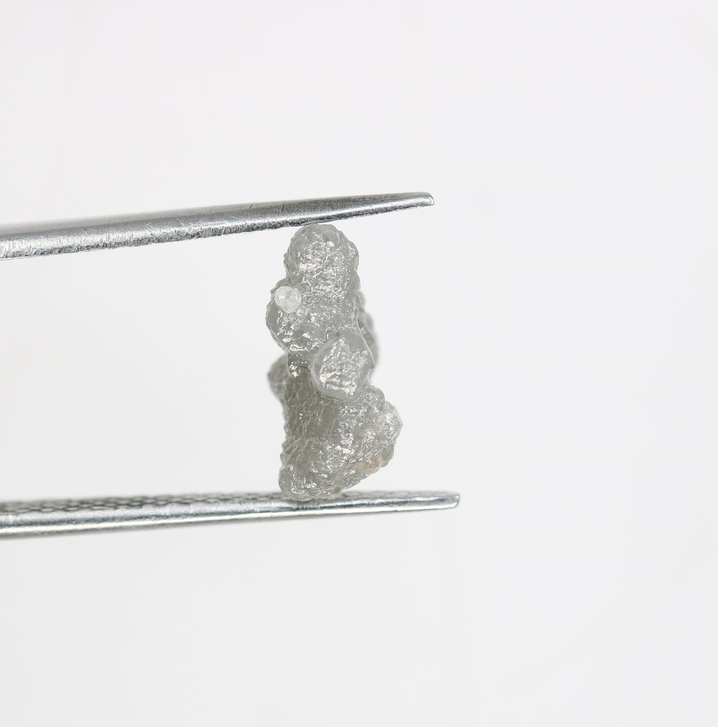 3 Ct Rough Gray Uncut Diamond | For Uncut Rough Diamond Ring | Raw Diamond For Jewelry | Unique Gift | Antique Raw Diamond Gift