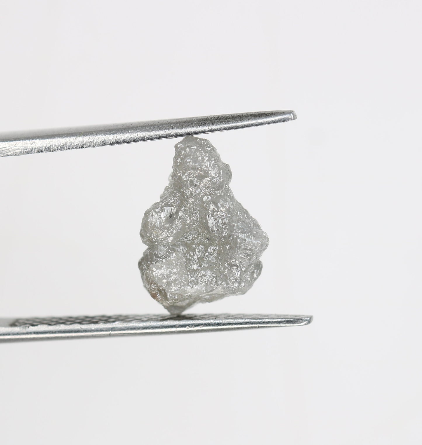 3 Ct Rough Gray Uncut Diamond | For Uncut Rough Diamond Ring | Raw Diamond For Jewelry | Unique Gift | Antique Raw Diamond Gift