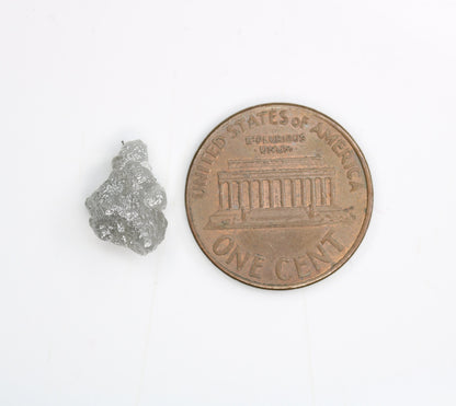 3 Ct Rough Gray Uncut Diamond | For Uncut Rough Diamond Ring | Raw Diamond For Jewelry | Unique Gift | Antique Raw Diamond Gift