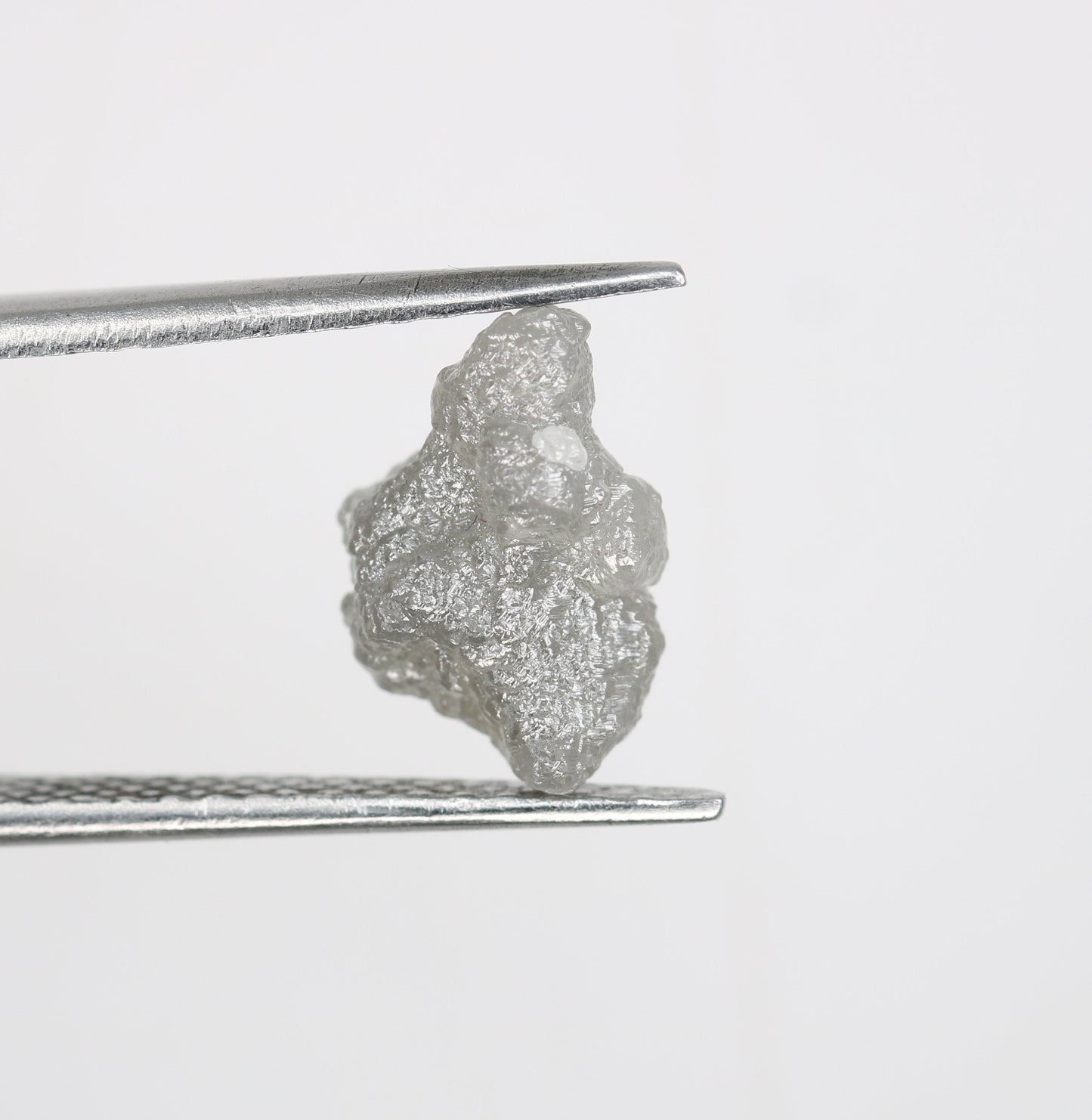 3 Ct Rough Gray Uncut Diamond | For Uncut Rough Diamond Ring | Raw Diamond For Jewelry | Unique Gift | Antique Raw Diamond Gift