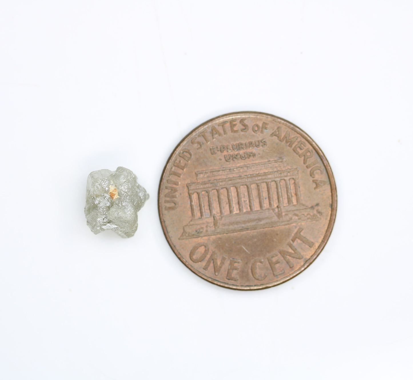 1.90ct Natural Rough Gray Uncut Diamond | For Uncut Rough Diamond Ring | Raw Diamond For Jewelry | Unique Gift | Antique Raw Diamond Gift