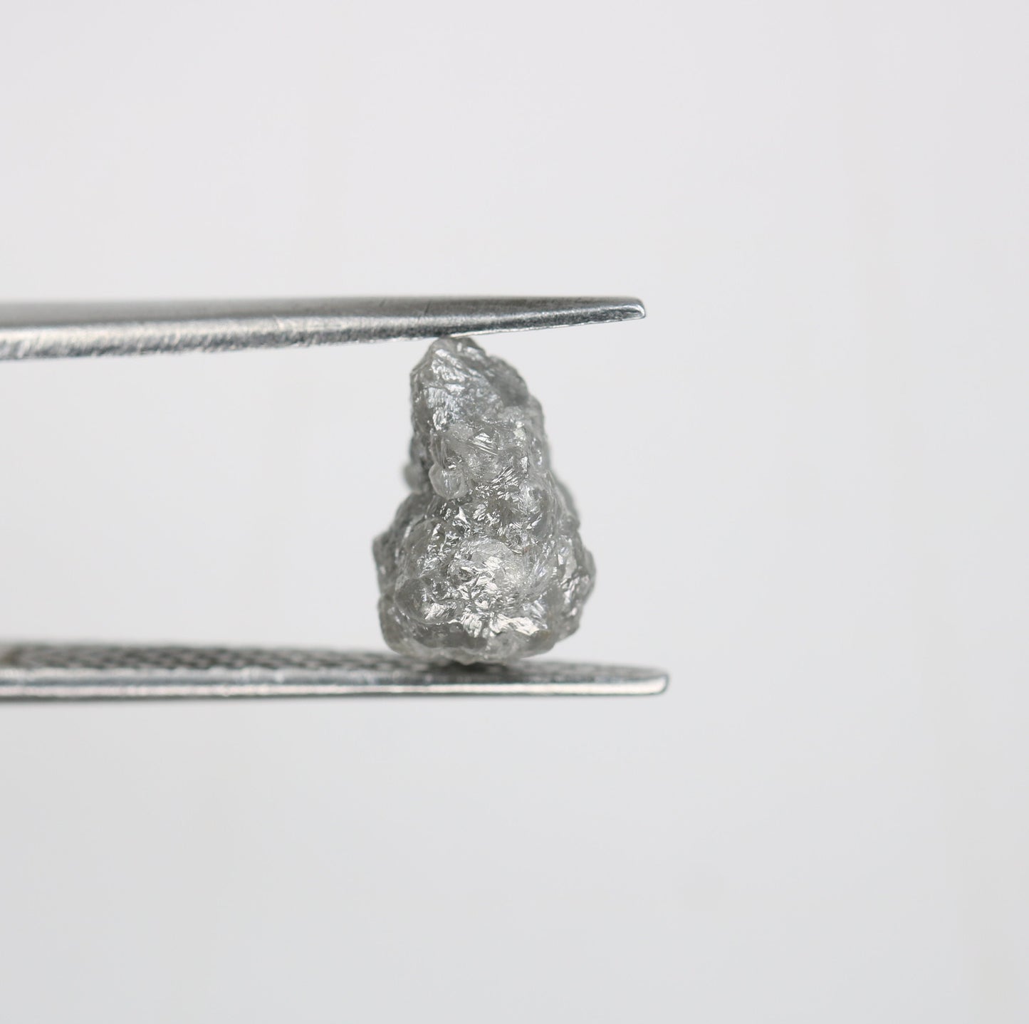3.49ct Natural Rough Gray Uncut Diamond | For Uncut Rough Diamond Ring | Raw Diamond For Jewelry | Unique Gift | Antique Raw Diamond Gift