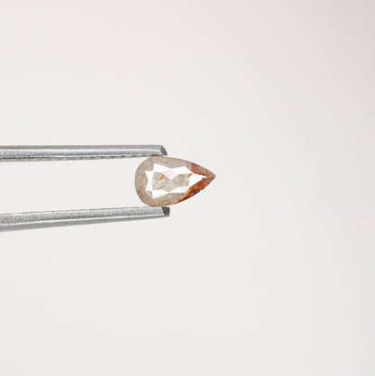 0.33 CT Natural Peach Pear Shape Diamond For Wedding Ring | 6 MM Pear Diamond | Peach Pear Diamond | Customize Jewelry | Statement Jewelry