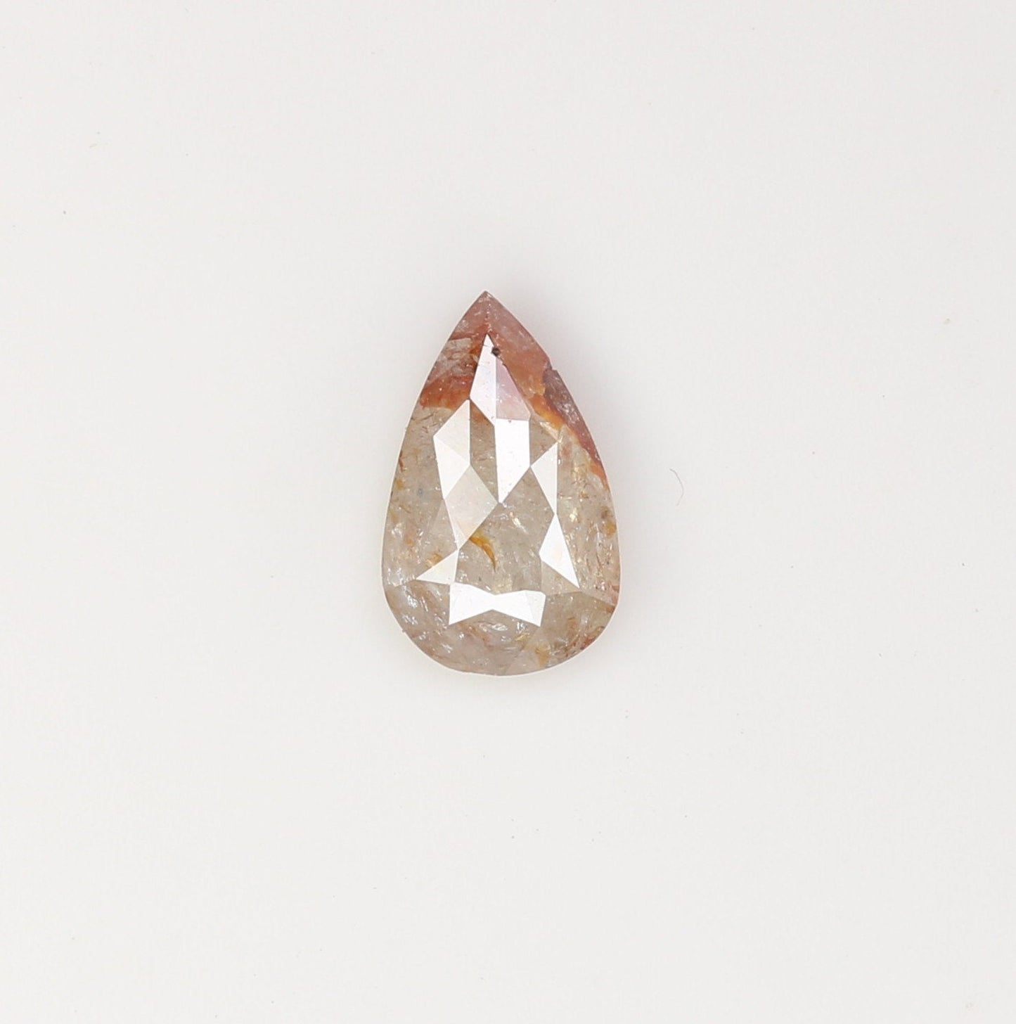 0.33 CT Natural Peach Pear Shape Diamond For Wedding Ring | 6 MM Pear Diamond | Peach Pear Diamond | Customize Jewelry | Statement Jewelry