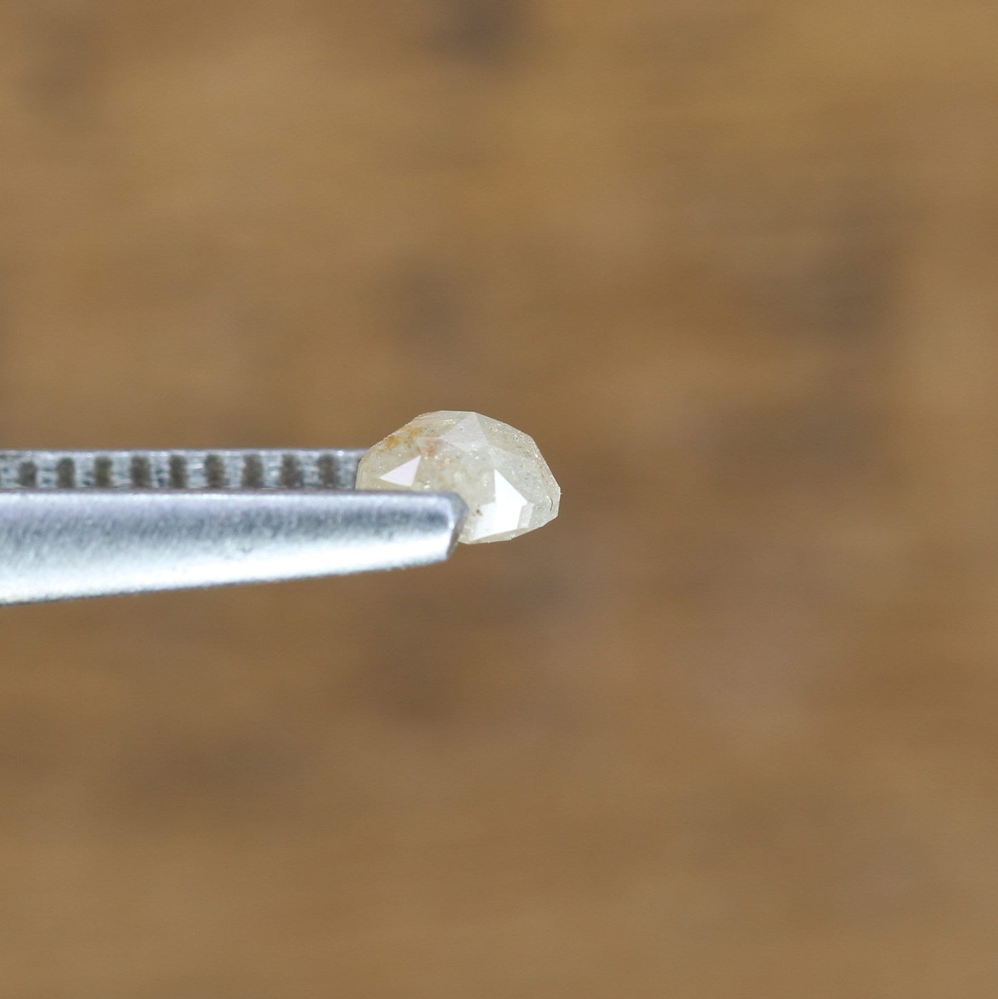 0.41 CT Polished Pear Shape Natural Grey Loose Diamond For Engagement Ring | Pear Halo Ring | Pear Prongs Set Ring | Custom Made Ring