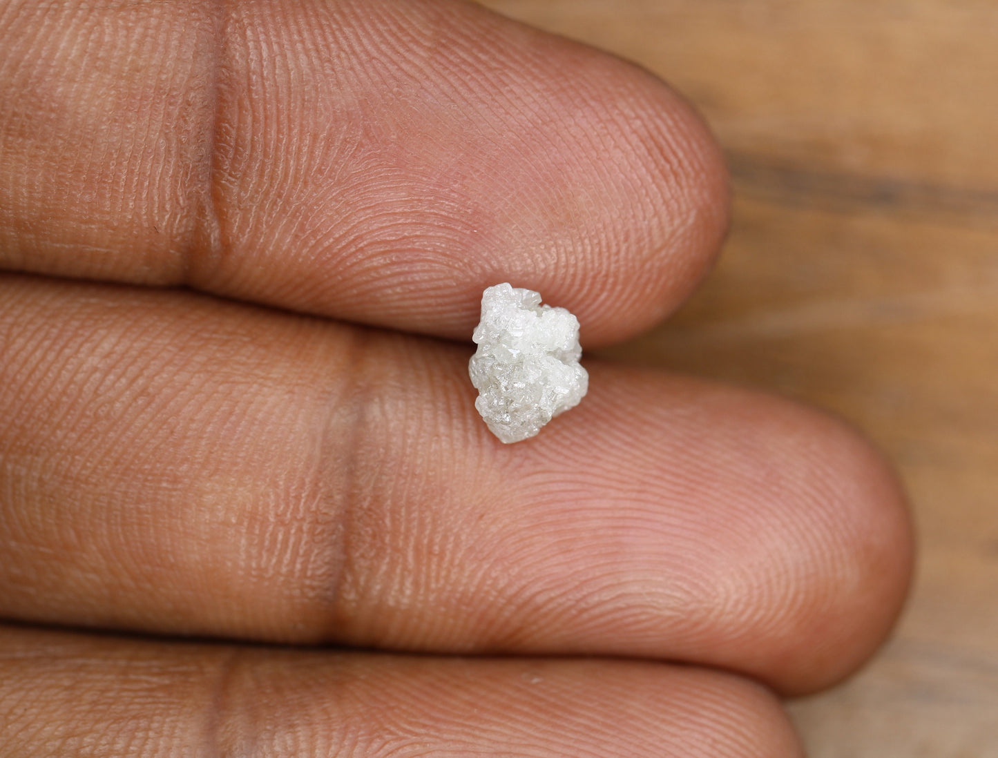 1.54ct Natural Rough White Uncut Diamond | For Uncut Rough Diamond Ring | Raw Diamond For Jewelry | Unique Gift | Antique Raw Diamond Gift