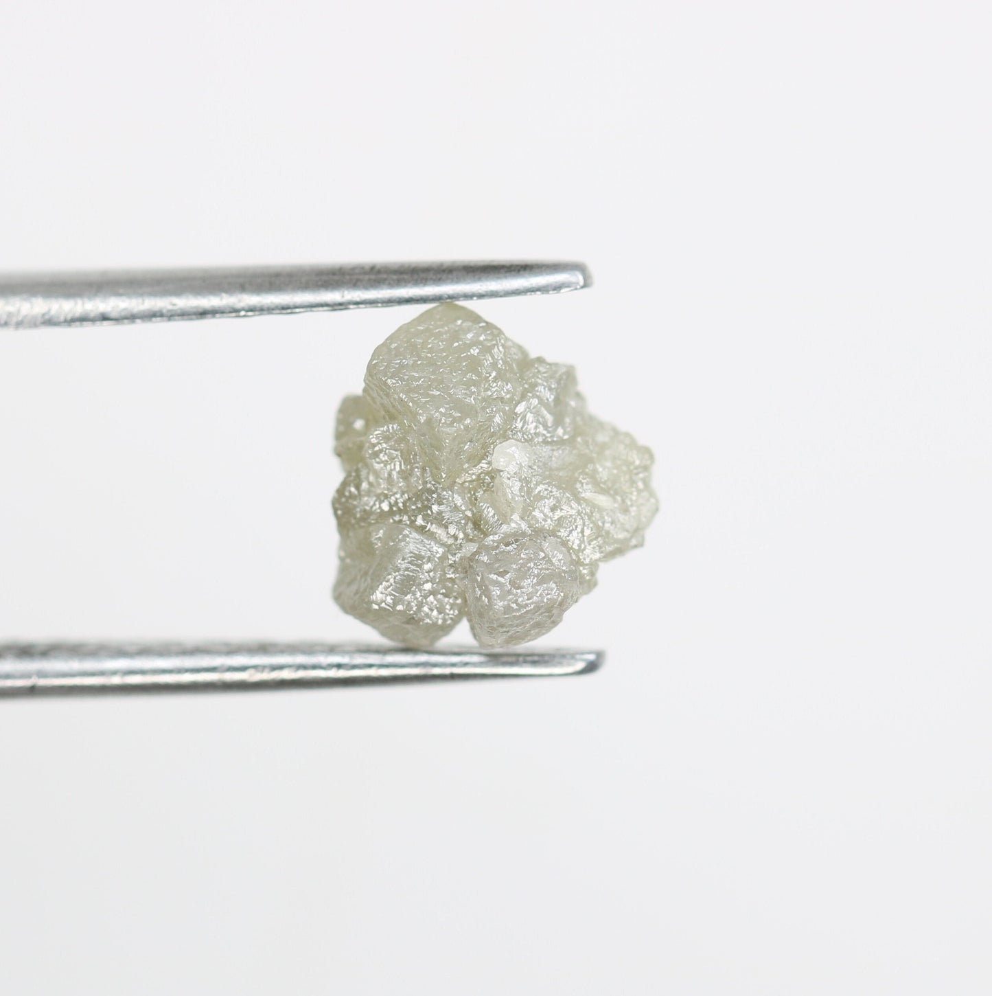 1.75ct Natural Rough Gray Uncut Diamond | For Uncut Rough Diamond Ring | Raw Diamond For Jewelry | Unique Gift | Antique Raw Diamond Gift