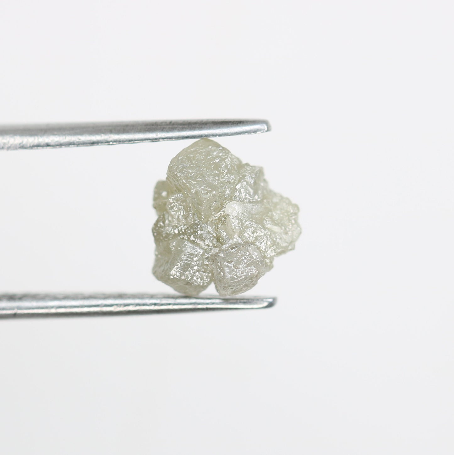 1.75ct Natural Rough Gray Uncut Diamond | For Uncut Rough Diamond Ring | Raw Diamond For Jewelry | Unique Gift | Antique Raw Diamond Gift
